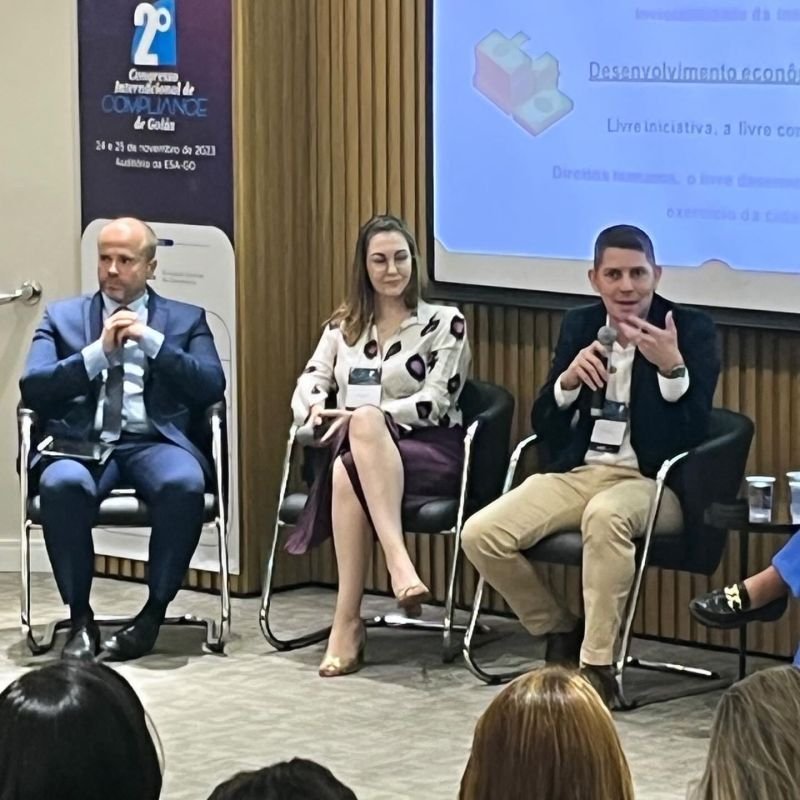 Deborah do Valle Montenegro em painel no Congresso Internacional de Compliance de Goiás