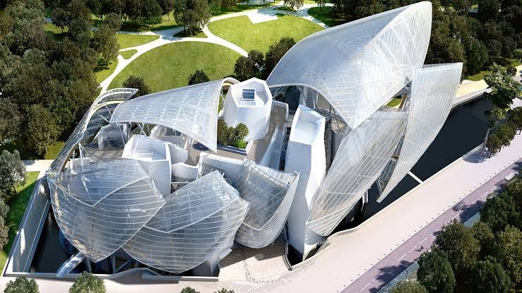 Fondation Louis Vuitton em Paris, ligada ao grupo controlado pela família Arnault